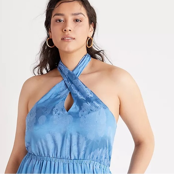 Anthropologie Tiered Halter Maxi Dress Anthropologie Tiered Halter Maxi Dress